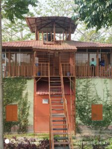 Image of the cottage where we stayed at রাইনো কটেজ