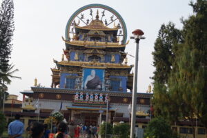 কুর্গ - Image of Golden Monastery at Coorg, Karnataka