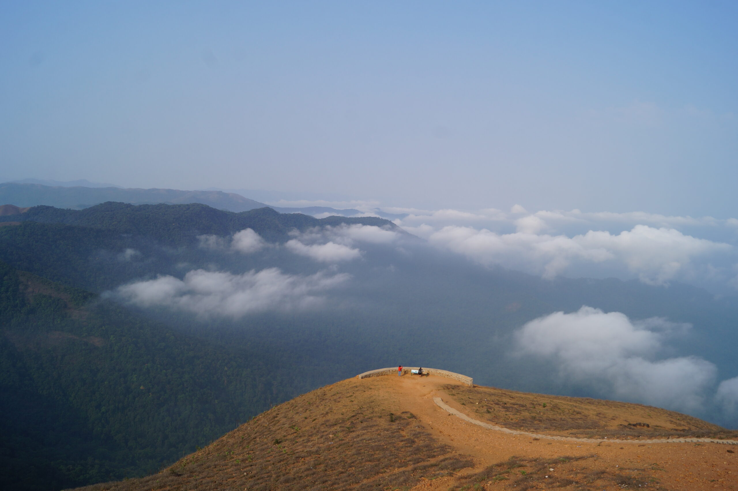 Image of Mandalpetti which is a view point at Coorg, Karnataka