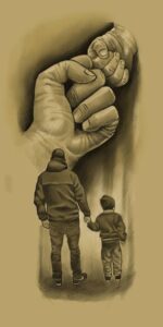 ঋতম - Image of father and son