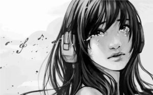 হঠাৎ দেখা - image of sad girl